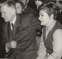 S Josefem Smrkovským, 1969