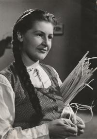 In the film Bells of Reed, 1949