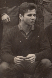 Petr Šída´s brother Josef, around 1962