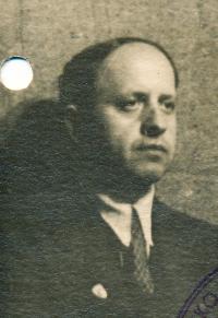 František Vyškovský (tatínek), 1945.