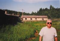Manžel Milan Sehnal na táboře Vojna po roce 1990