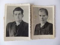 Rodiče Marie Selicharové, Franta a Fáňa Kadlecovi, 40. léta