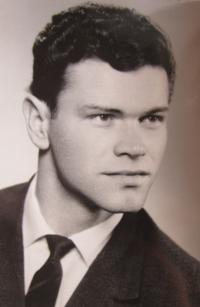 Graduation photo of the cousin Joseph Olšaník sentenced to eleven years in prison during the process of Bohumil Kovařík