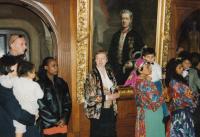 Romská svatba, Belgie 1992/93, Agnesa Horváthová uprostřed