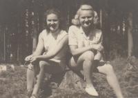 Sisters Blanka and Věra