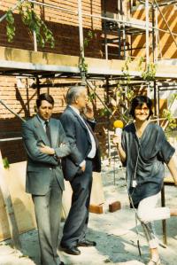 Jako reportérka brémského rozhlasu (1985)
