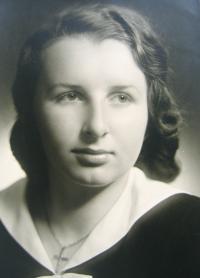 JUDr. Musilová v roce 1945