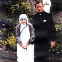 páter Košút s Matkou Terezou