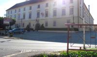 Hrotovice, on May 8, 1945 the bomb fell in this square, 114 victims 