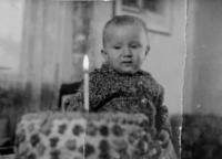 Jan Soldán's first birthday