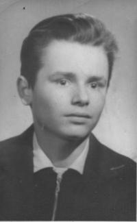 Son Zdeněk as a 15-year-old
