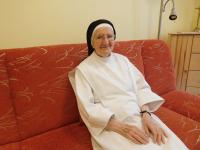 Slavomíra in the Dominican convent in Prague