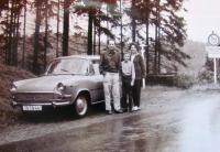Cesta do Mnichova, pamětník s rodinou, 1968