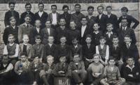 Litice obecná škola, Oldřich Kovářík spodní řada druhý zleva
