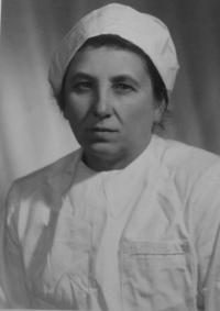 Aunt Marie Jurková - the sister of her mother