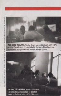 Kamil Kalina s Václavem Havlem