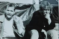 Petr Holubář s Táňou Březinovou