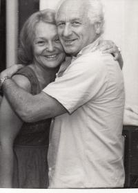 S Arnoštem Lustigem v 90. letech