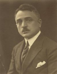 Jaroslav Horníček,father, 1922
