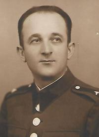 Jan Měřínský během rozpuštění československé armády, 15.3.1939