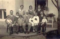 Grandfather Franja with the family in 1930
