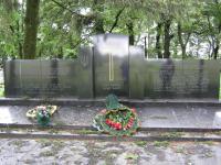Memorial to the victims in Český Malín in 2009