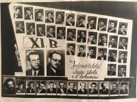 Maturitné tablo 1958  (3. hore zľava)