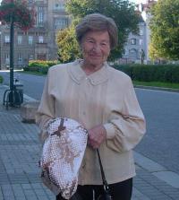 Edna Beck, née Hana Lampelová, 2011
