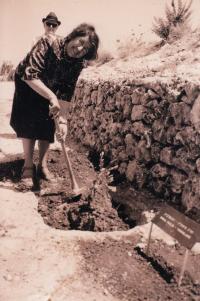Sad Spravedlivých mezi národy, Jeruzalém 1975, Zora Pičulin