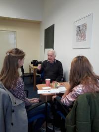 Students with Reinhard Horn