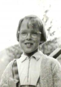Hana (about 10), Herlíkovice 1962