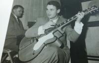 Milan Kašuba na počátku umělecké kariéry