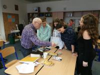 Nahrávání rozhovoru pro projekt Příběhy našich sousedů