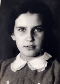 Eva Kotková, portrét, Praha 1942