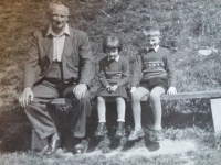 1959 Grandfather Josef Šulc, Dagmar and Jaroslav