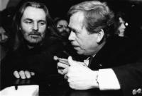 With President Václav Havel
