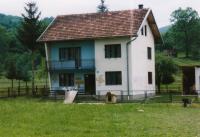Serbian house marked by Bosniaks