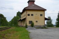 Railway station where the gun-machine was placed