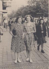 mother and grandmother 1949