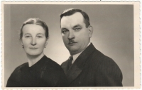 Matylde a František Jarkuliš, Gabriela's grandparents, around 1950