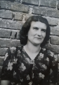Eva Roubinkova at the end of the war
