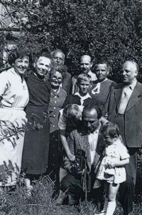 Szaló family, 1961