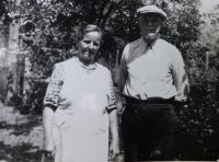 Grandparents Hedwig and Frantisek Sweeney probably in 1962