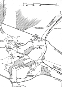 Mapa osady Schildern (Štítary) 1