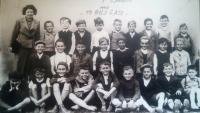 Školní třída 1940 Lysá nad Labem