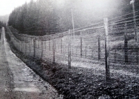 Closed border zone on photography of H.Babor (Prášilsko region)