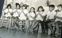Flute ensemble of the Matzuva kibbutz, 1970