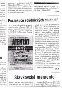 Review of the book Assassination and persecution of Roudnice students