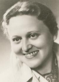 Zdena Mašínová Sr. (the witness’s mother), 1945