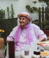 Eva Benešová's Mother (100 years of age)